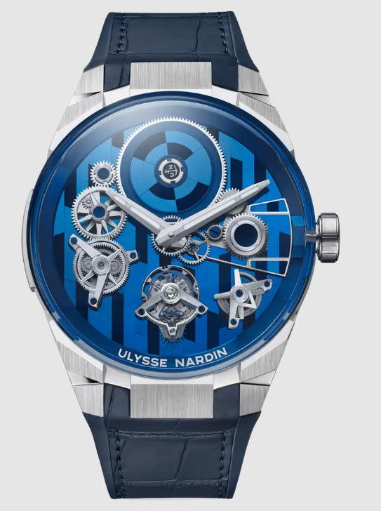2025 Ulysse Nardin Blast Free Wheel Marquetry 1760-401-3A/1A Replica Watch
